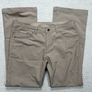 Nike Performance Pants Women's XL 32x30 Tan Golf Gorpcore Outdoors Hiking Casual